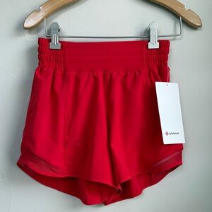 lululemon Hotty Hot HR 4inch Shorts - size 2